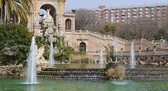 best parks near basilica Santa Maria Mar  Barcelona