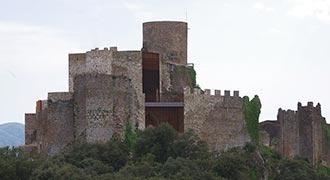 attractions touristiques autour château hostalric