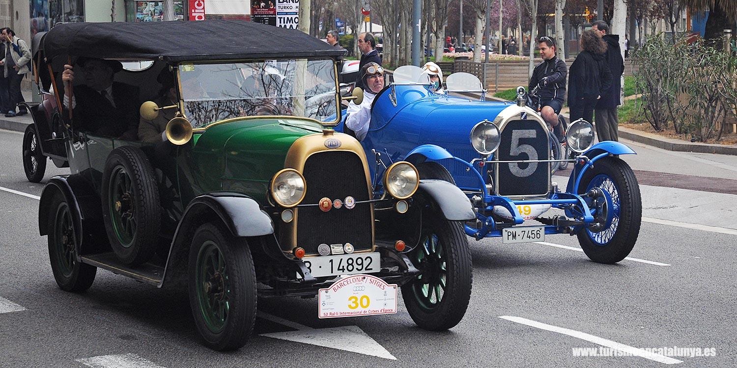 tourist information classic car race barcelona sitges
