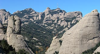 alrededores castillo Claramunt turismo Montaña Montserrat 