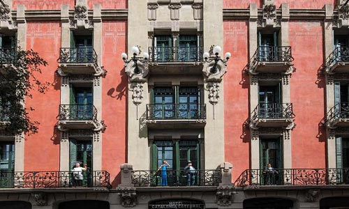  information modernist hotels barcelona hotel catalonia catedral 