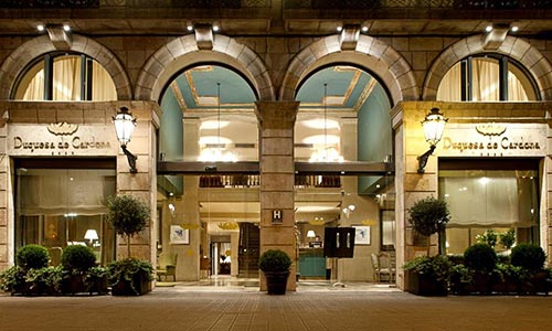  guia hoteles terrazas espectaculares barcelona informacion hotel duquesa cardona 