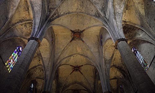informations monuments gothique catalan patrimoine architectural Catalogne