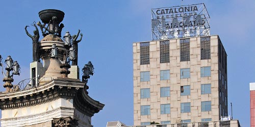  guia hoteles vista capital cataluña reservar alojamiento hotel catalonia barcelona plaza