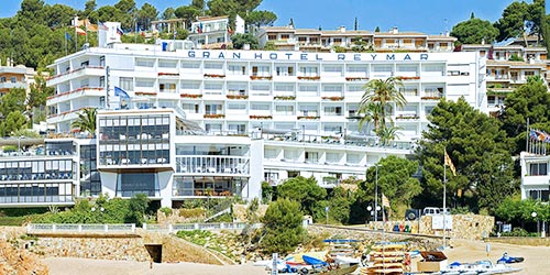  mejores hoteles a pie playa tossa de mar buen precio hotel reymar cala mar menuda