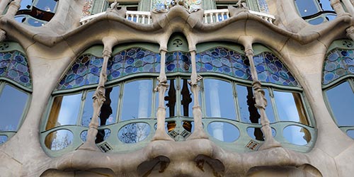  obras maestras arquitecto modernista Antoni Gaudi patrimonio cultural mundial 