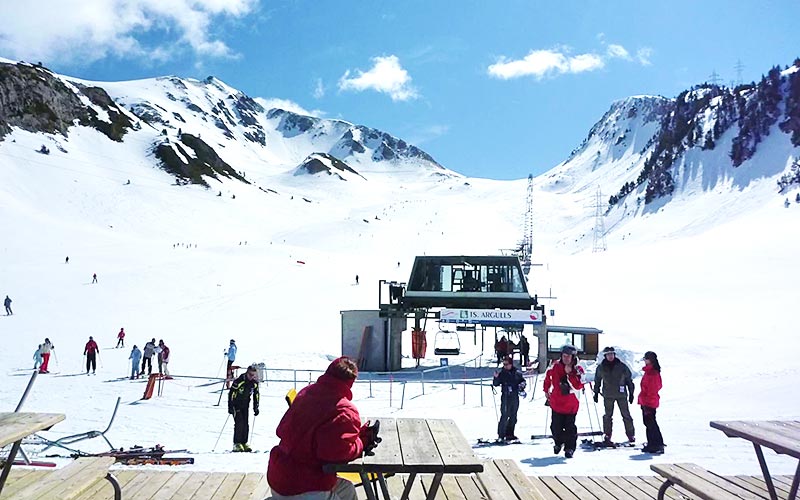 guia turismo estacion deportes invierno baqueira valle aran pistas sector bonaigua 
