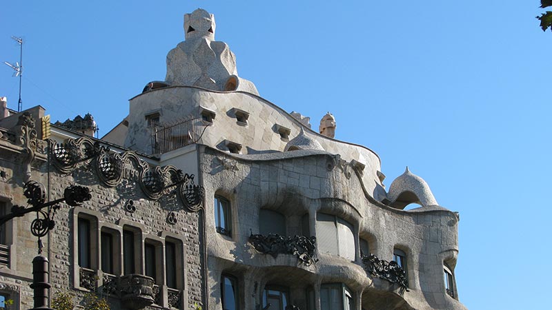  heritage Casa Mila Gaudi Barcelona