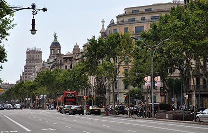  descubre los mejores lugares de interes turistico en Barcelona. Informacion turistica del Passeig de Gracia.