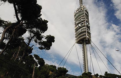  cuales son los sitios de mayor interes turistico en Barcelona. Informacion turistica sobre Torre de Collserola.